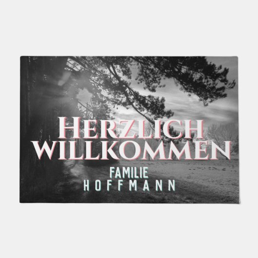 Fußmatte mit Ihrem Foto und personalisiertem Text Deurmat (Voorkant)