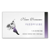 Fusspflege Magnetisch Visitekaartje (Voorkant)