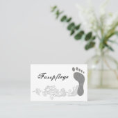 Fußpflege Pediküre Visitekaartje (Staand voorkant)