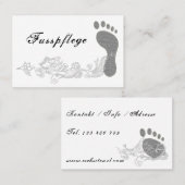 Fußpflege Pediküre Visitekaartje (Voorkant / Achterkant)