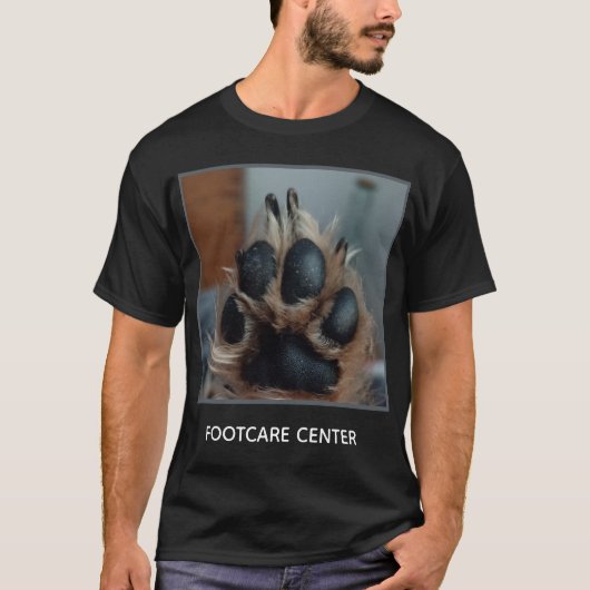 Fusspflege Pfote T-shirt (Voorkant)