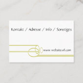 Fusspflege Podologe Visitekaartje (Achterkant)