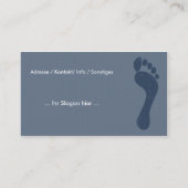 fusspflege visitekaartje (Achterkant)