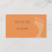 fusspflege visitekaartje (Achterkant)