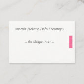 fusspflege visitekaartje (Achterkant)