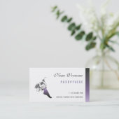 fusspflege visitekaartje (Staand voorkant)