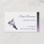 fusspflege visitekaartje (Voorkant)