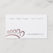 fusspflege visitekaartje (Achterkant)