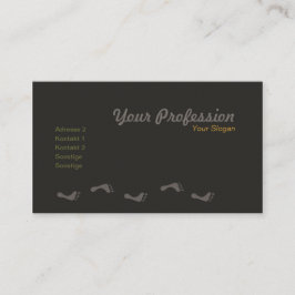 Fußpflege Visitekaartje