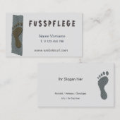 fußpflege visitekaartje (Voorkant / Achterkant)
