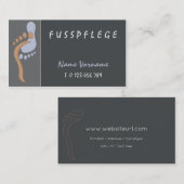 fußpflege visitekaartje (Voorkant / Achterkant)