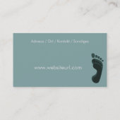 fusspflege visitekaartje (Achterkant)