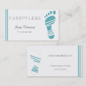 fußpflege visitekaartje (Voorkant / Achterkant)