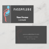 fußpflege visitekaartje (Voorkant / Achterkant)
