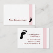 Fußpflege Visitekaartje (Voorkant / Achterkant)