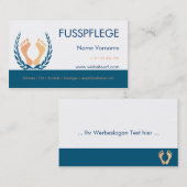 fusspflege visitekaartje (Voorkant / Achterkant)