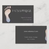 fußpflege visitekaartje (Voorkant / Achterkant)