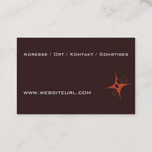 fusspflege visitekaartje (Achterkant)