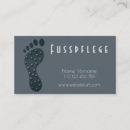 fusspflege visitekaartje