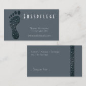 fusspflege visitekaartje (Voorkant / Achterkant)