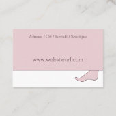 Fusspflege Visitekaartje (Achterkant)