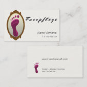 fußpflege visitekaartje (Voorkant / Achterkant)