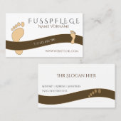 fußpflege visitekaartje (Voorkant / Achterkant)