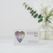 fusspflege visitekaartje (Staand voorkant)