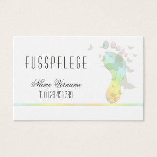 fusspflege visitekaartjes