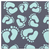Fußspuren Fussabdrücke Baby Füßchen Stoffmuster Stof (Close Up)
