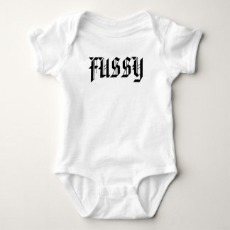 FUSSY ROMPER