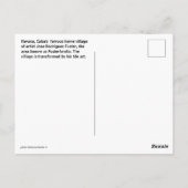 Fusterlandia Havana Cuba Art Briefkaart (Achterkant)