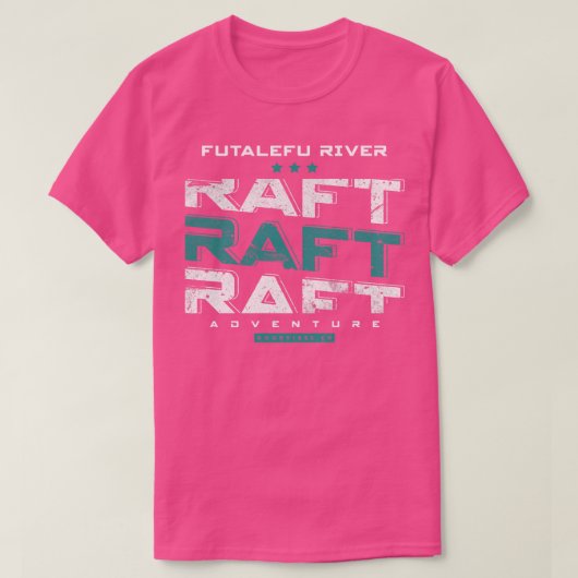 Futalefu riviervloed t-shirt (Design voorkant)