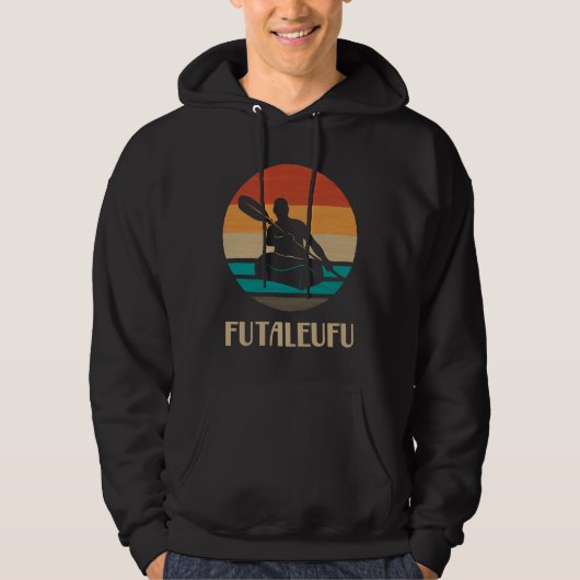 Futaleufu Hoodie Kayaking Hoodie Kayak Gift Idea  (Voorkant)
