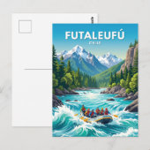 Futaleufú rivier Chili Briefkaart (Voorkant / Achterkant)