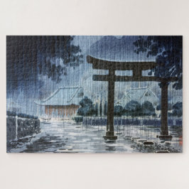 Futarazan Shrine in Nikko door Tsuchiya Koitsu Legpuzzel