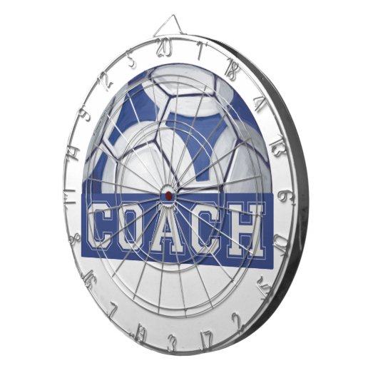 Futbal Coach Dartbord (Voorkant Rechts)