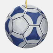 Futbal Coach Keramisch Ornament (Achterkant)