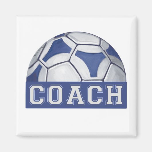 Futbal Coach Magneet (Voorkant)