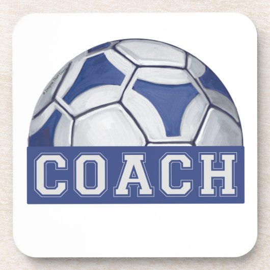 Futbal Coach Onderzetter (Voorkant)