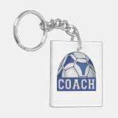 Futbal Coach Sleutelhanger (Voorkant Links)