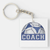Futbal Coach Sleutelhanger (Voorkant)