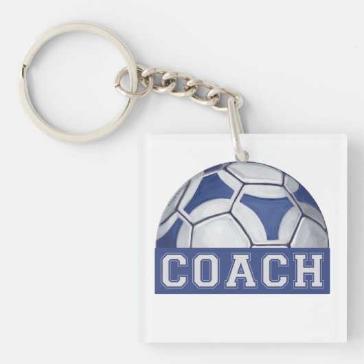 Futbal Coach Sleutelhanger (Voorkant)