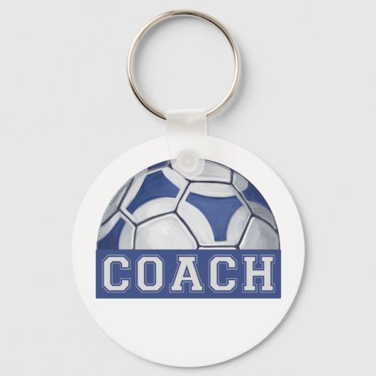 Futbal Coach Sleutelhanger (Voorkant)
