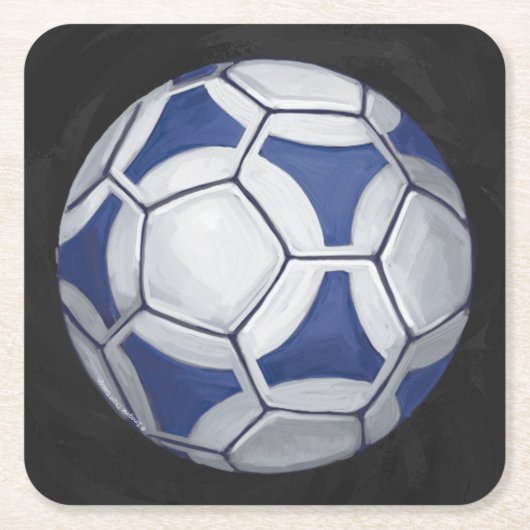 Futbal Kartonnen Onderzetters (Voorkant)