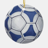 Futbal Keramisch Ornament (Voorkant)