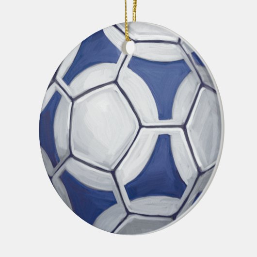 Futbal Keramisch Ornament (Links)