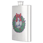 Futbal kerst heupfles (Links)