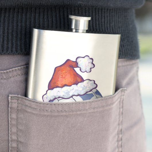 Futbal kerst heupfles (Voorbeeld)