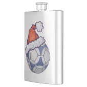 Futbal kerst heupfles (Links)